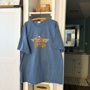 Gildan Ultra Cotton Blue T-Shirt